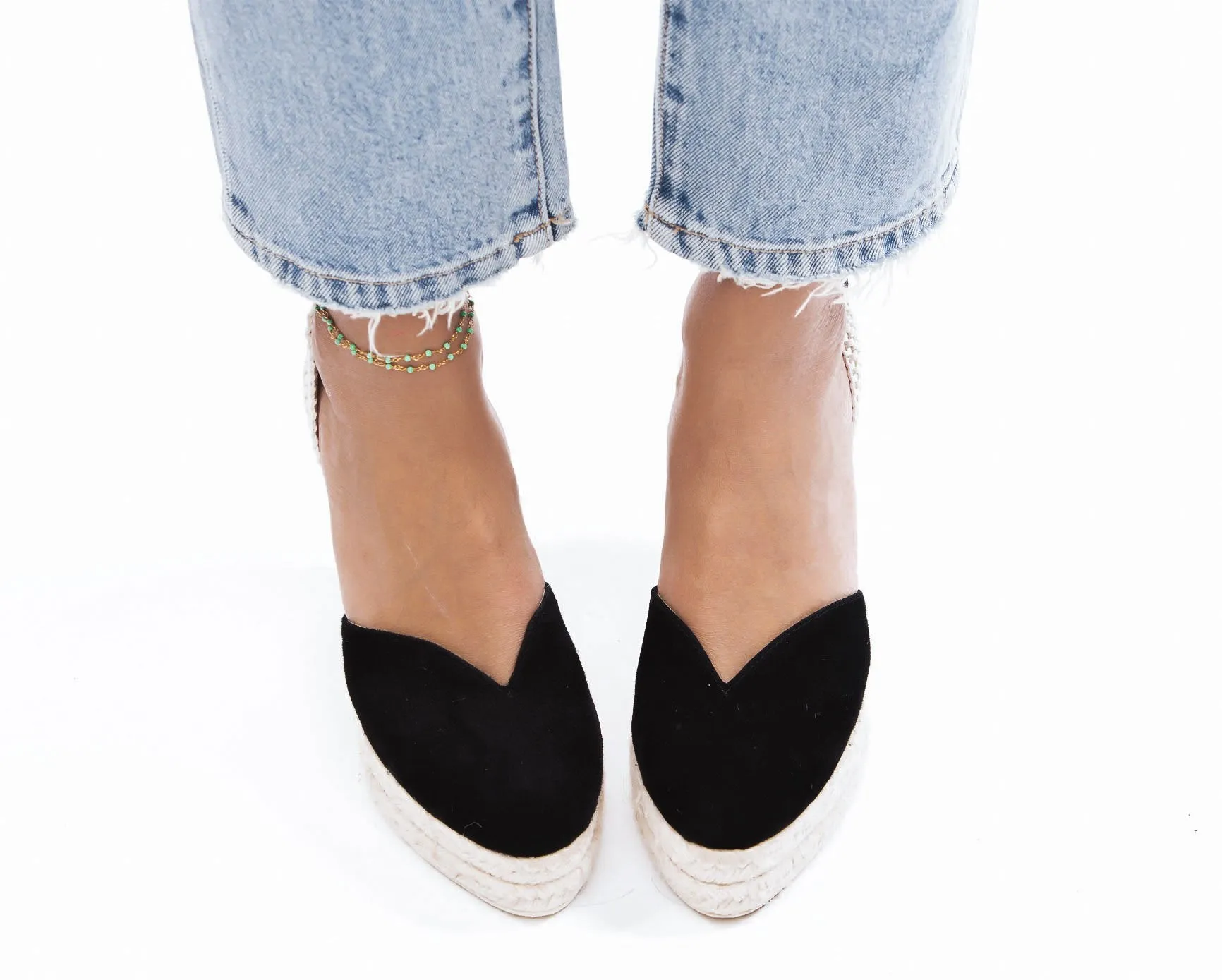 - Black - Sandals Wedge H Long-term Value-packed Hamptons
