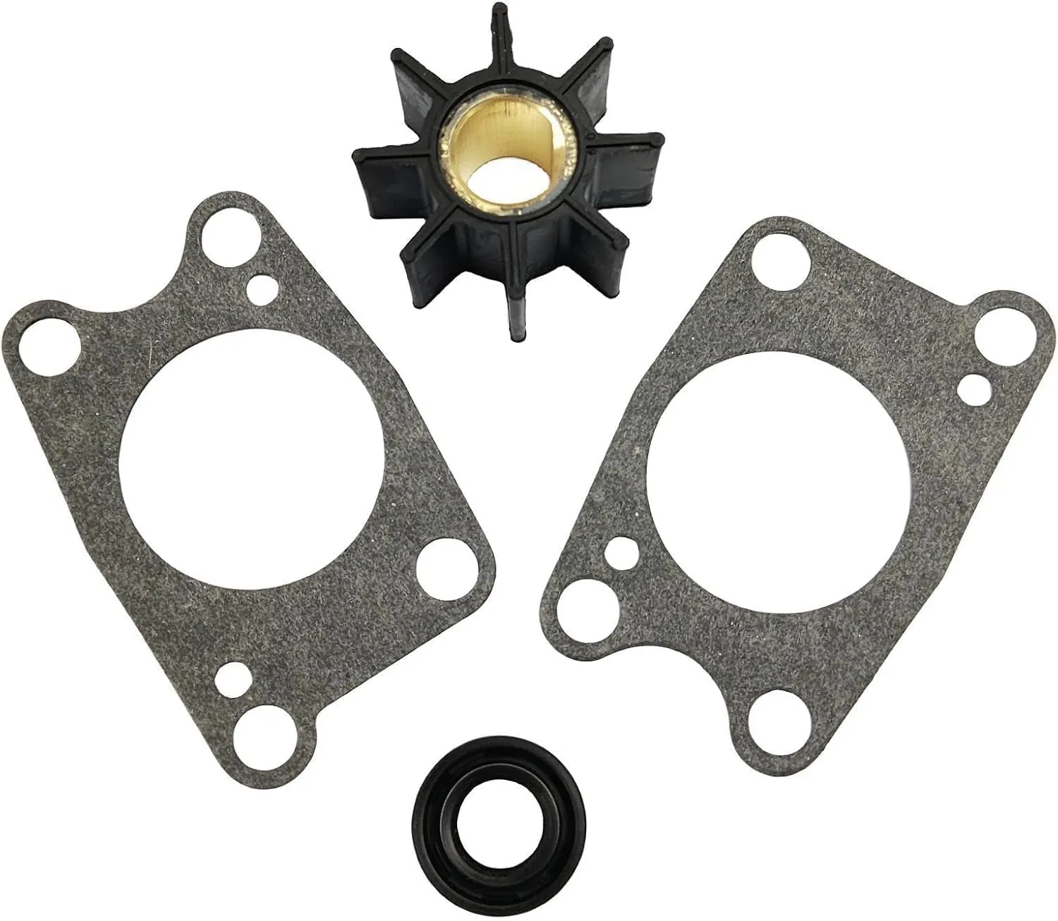 06192-ZV1-C00 Water Pump Impeller Repair Kit for Honda Outboard 4 5 6 HP BF4 BF5 BF5A BF6 Boat Motor Engine Rebuild Service Parts Replacement Sierra Marine 18-3278 06192ZV1C00