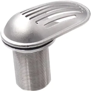 1 inch Marine Intake Filter 316 Stainless Steel Sea Water Resistant Threaded Marine Thru Hull Fitting Easy Operate Pump Inlet for Marine Boats Yachts Kayak
