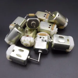 10PCS Golden HQ 130 motor Hobby micro motors 4V 20000R/M DC3-6V With ventilation holes axial length 12MM Toy car *FD487X10