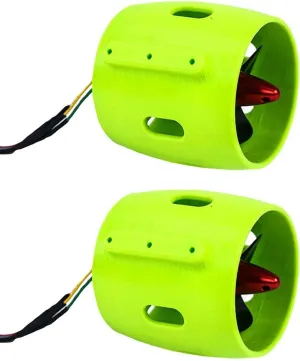 12-24V 20A Brushless Motor 4 Blade Underwater Thruster RC Bait Boat Accessory Toys Gifts 2pcs