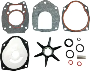 18-3214 Water Pump Impeller Repair Kit for Mercury Mariner Force Outboard 40 45 50 60 75 80 90 100 115 120 HP & Honda 19021-ZW1-003 06192-ZW1-305 BF75 BF90 (1996-1998) 46-43026Q06 8M0100526