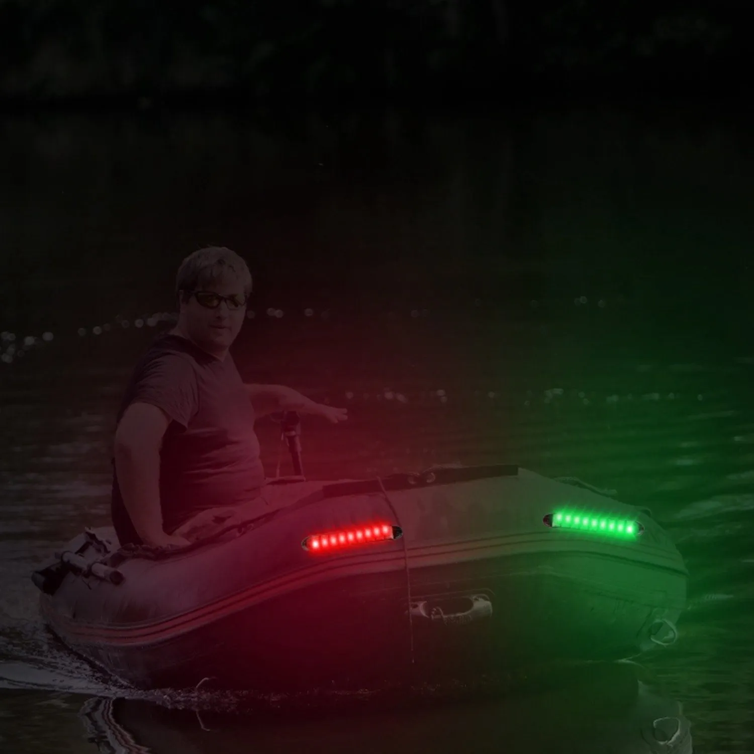 2-Piece: Navigation Marine Boat Strip 9 LED Lights