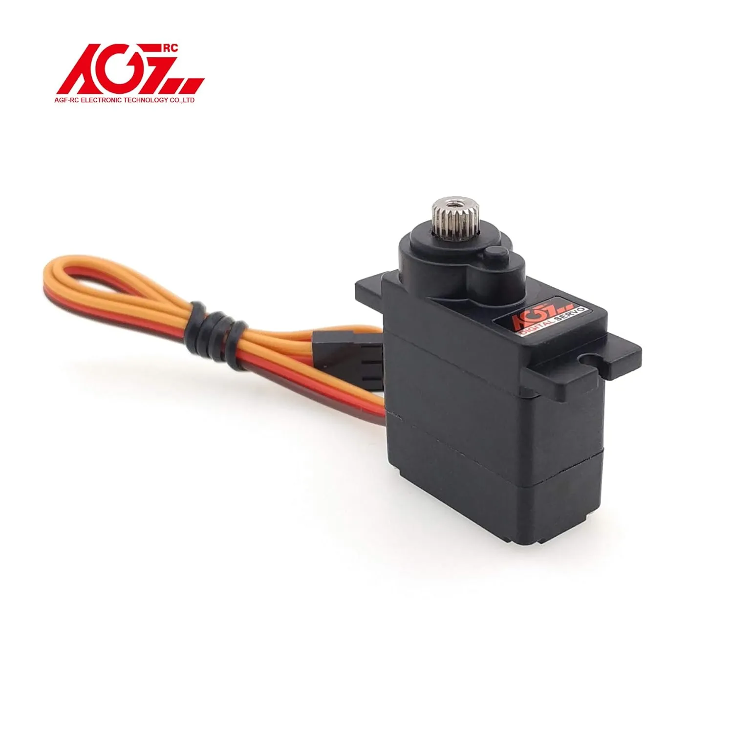 2PCS AGFRC Micro 9g RC Servo Motor Kit - Digital 2.8KG Metal Gear Mini Servo for RC Helicopter Airplane Car, Control Angle 180°