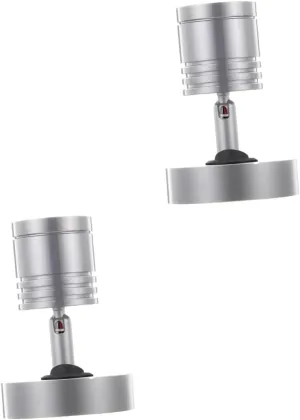 2pcs Wall Mounted Led Reading Spotlight for Rv and Yacht Warm Light Light for Bedside and Interior Use for Cars and Trailers