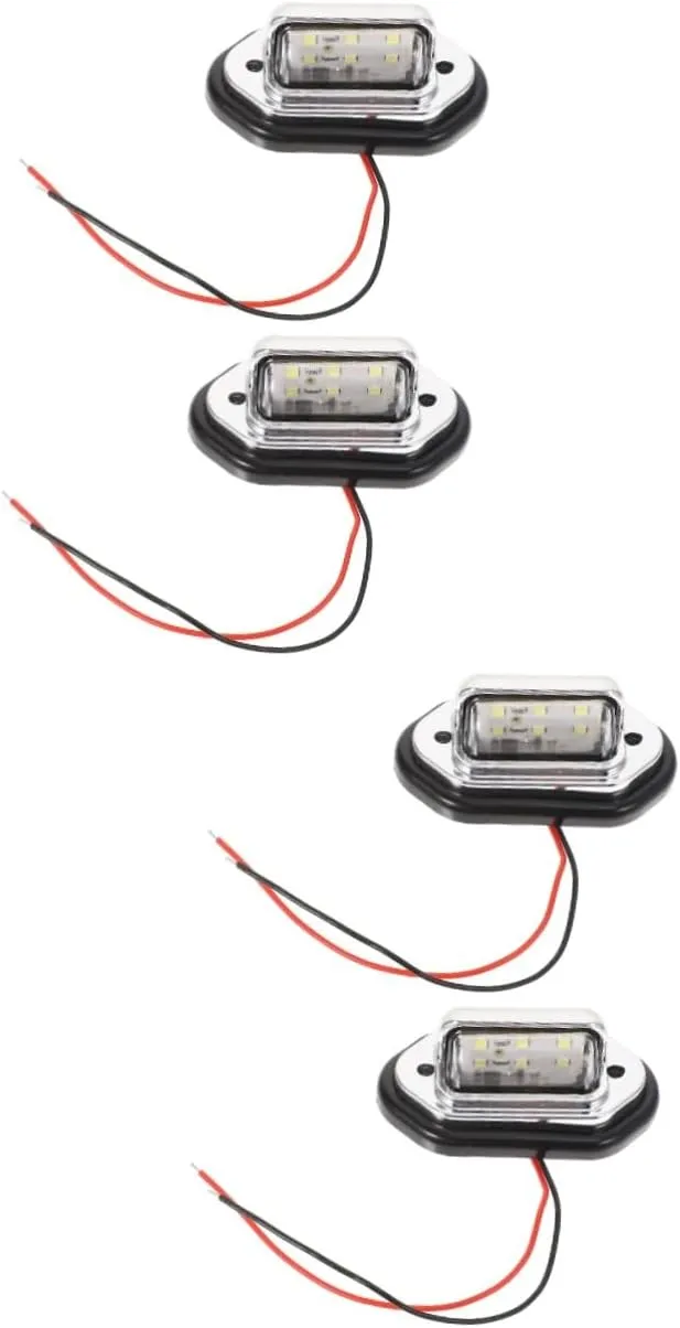2sets Boat Led Navigation Light Marine Led Lights for Boats Marine Trailer Ocean 2pcs*2