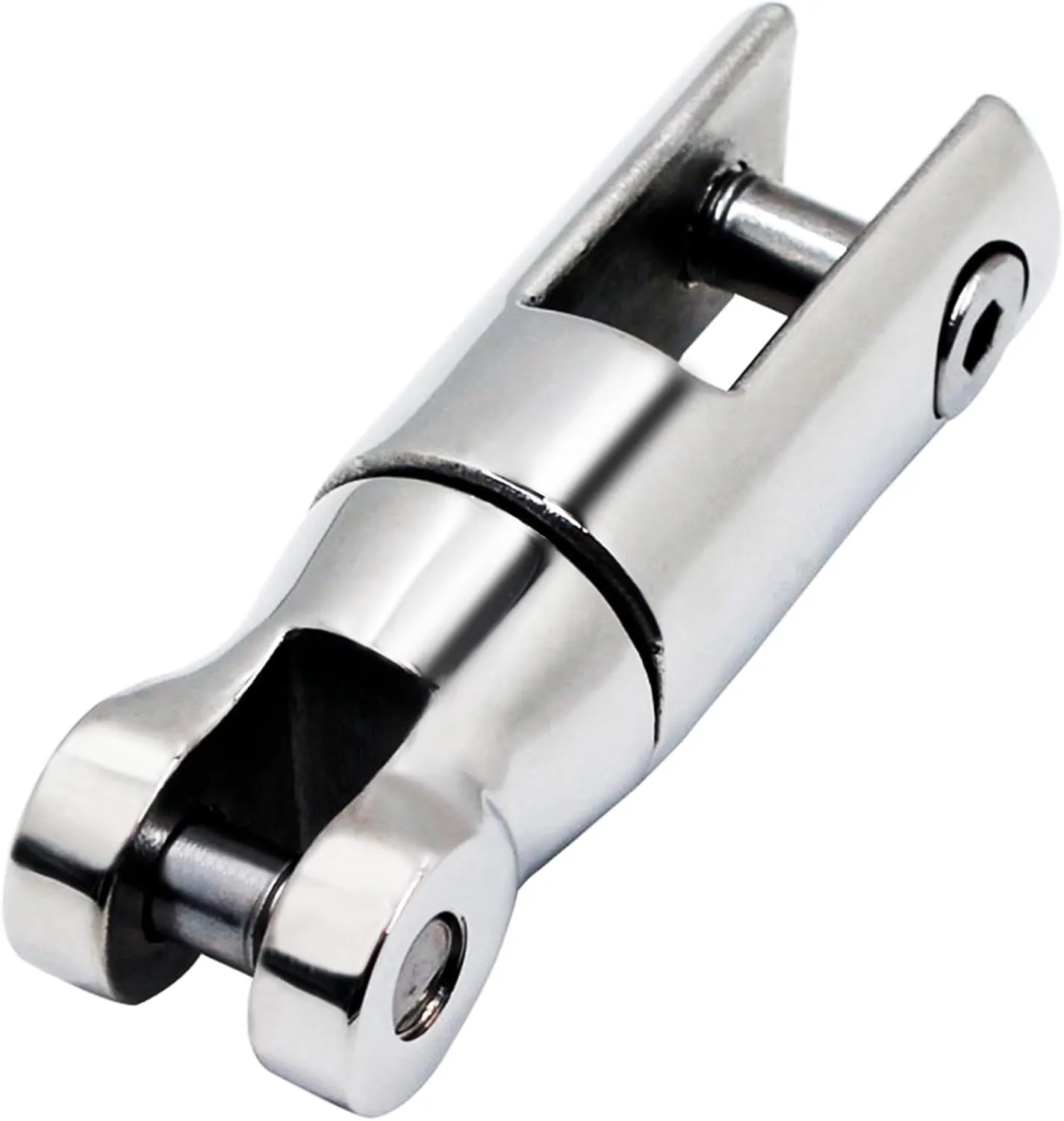 316 Stainless Steel Boat Anchor Swivel Connector 1/4 inch - 5/16 inch and 3/8 inch - 1/2 inch Two/Three Section Marine Grade Heavy Duty Anchor Chain Swivel