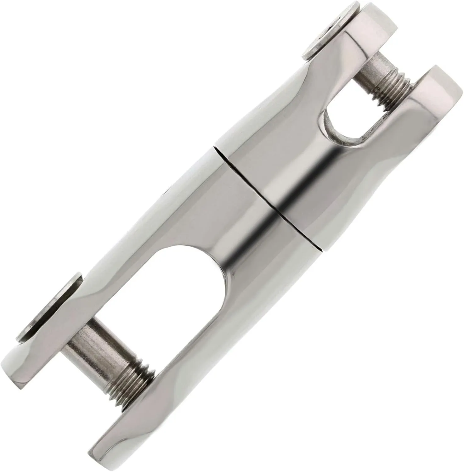 316 Stainless Steel Boat Anchor Swivel Connector 1/4 inch - 5/16 inch and 3/8 inch - 1/2 inch Two/Three Section Marine Grade Heavy Duty Anchor Chain Swivel