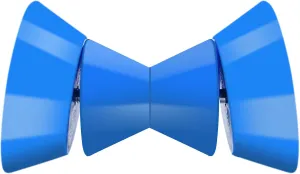 3INCH/4INCH Boat Trailer Roller Bow Stop with 1/2" Shaft Bow Stop for Boat Trailers Blue Bow Roller