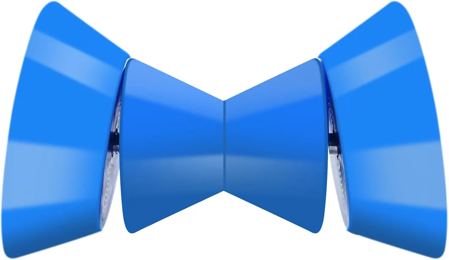 3INCH/4INCH Boat Trailer Roller Bow Stop with 1/2" Shaft Bow Stop for Boat Trailers Blue Bow Roller