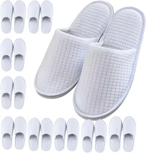 6/10/12 pairs of disposable slippers, hotels, guesthouses, beauty SPA clubs, bridesmaid sl for weddings, outdoor camping, easy-to-carry for home guests, Provide plus size options