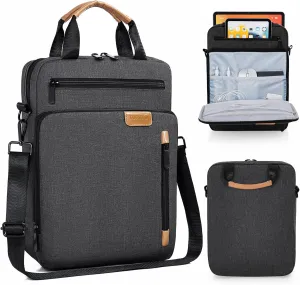9-11 Inch Tablet Sleeve Bag, Padded Protective Travel Case for iPad Pro, iPad Air, Samsung Galaxy Tab, Grey