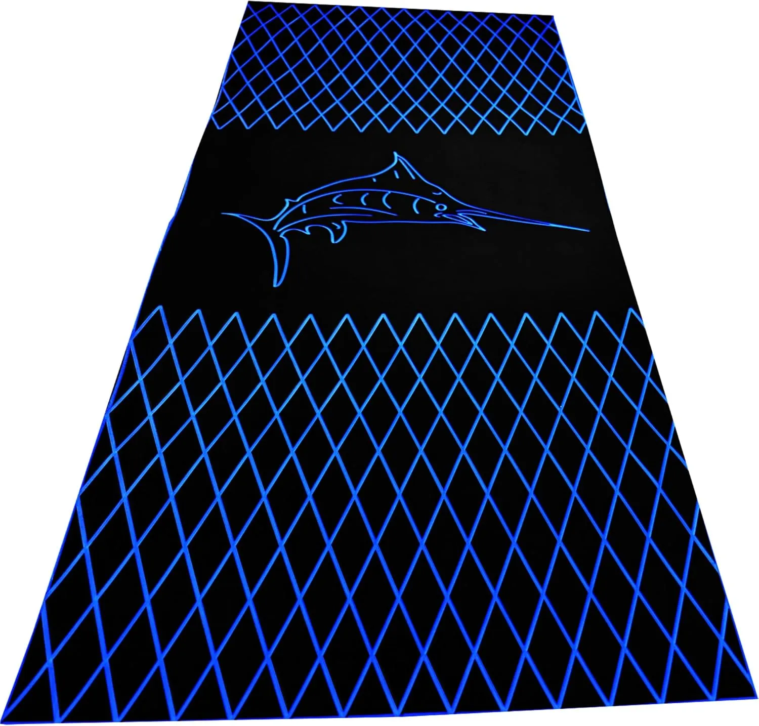 98.4"×45.2" Self-Adhesive Boat Flooring EVA Foam Boat Decking Sheet Non-Slip for Fishing Suitable for Yachts,Gardens,Kart,etc