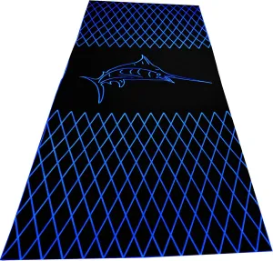 98.4"×45.2" Self-Adhesive Boat Flooring EVA Foam Boat Decking Sheet Non-Slip for Fishing Suitable for Yachts,Gardens,Kart,etc