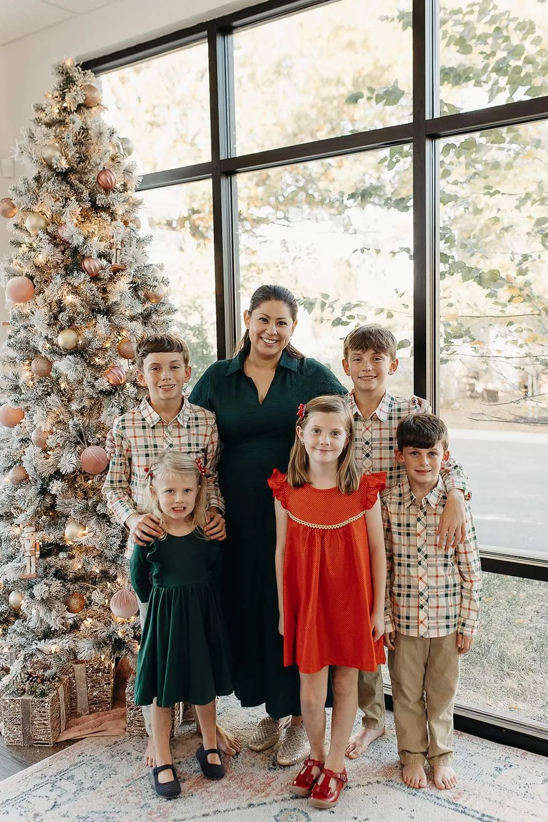 Adelisa Dress in Evergreen
