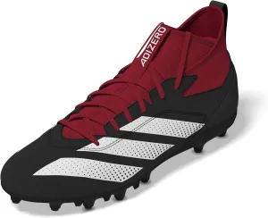 adidas Men's Adizero Impact.2 American Football Sneaker, Black/White/Team Power Red, 7