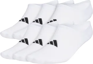 adidas Men's Superlite 3.0 Super No Show Socks (6-Pair) Ultra Low-Profile, Arch Compression for Secure Fit