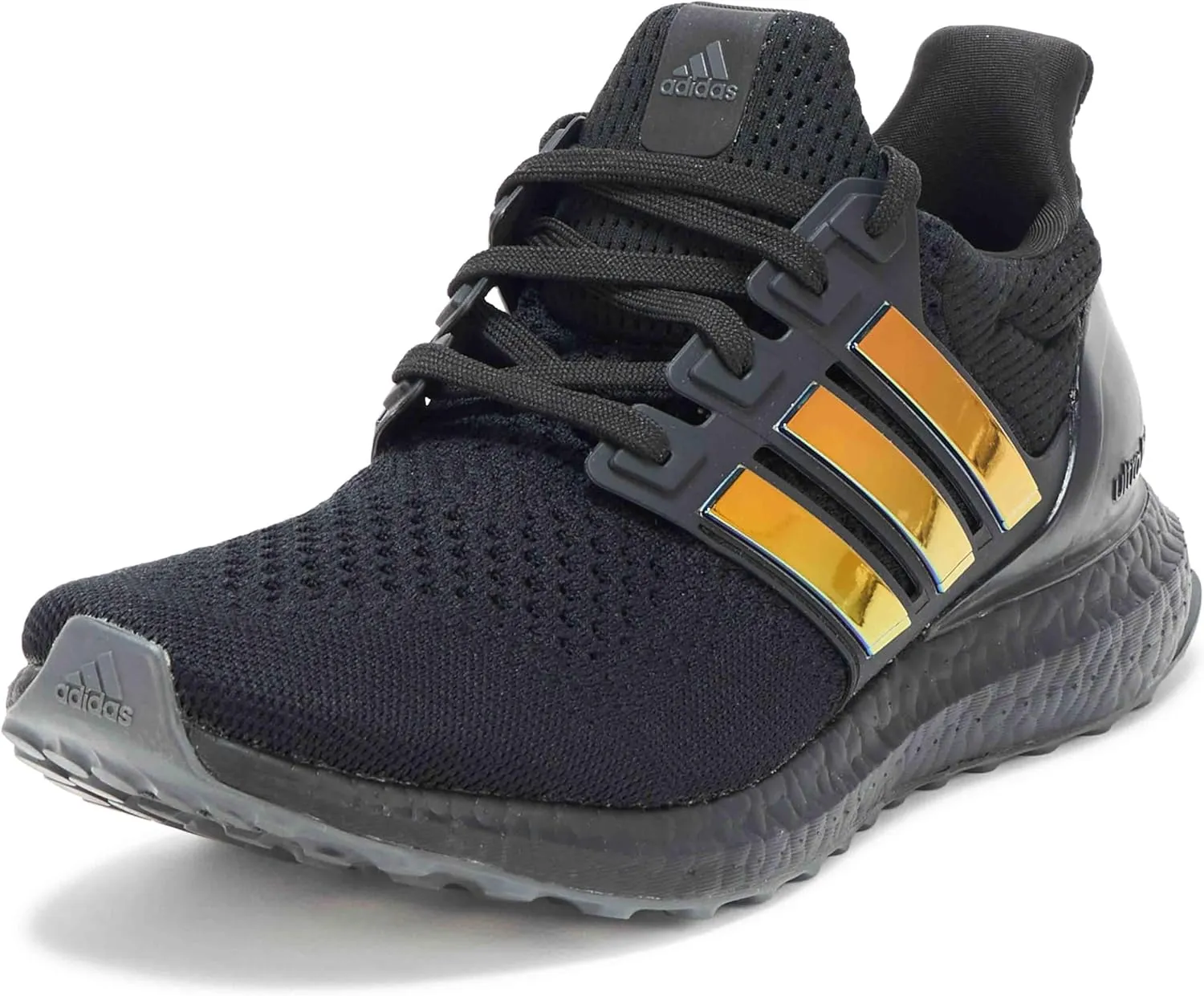 adidas Men's Ultraboost 1.0 DNA Sneaker, Black/Supplier Colour/Grey, 13