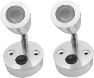 Adjustable Led Cabin Reading Light 24v Marine Reading Light Led Rv Lighting Marine for Trailer 3000k Warm White 3w