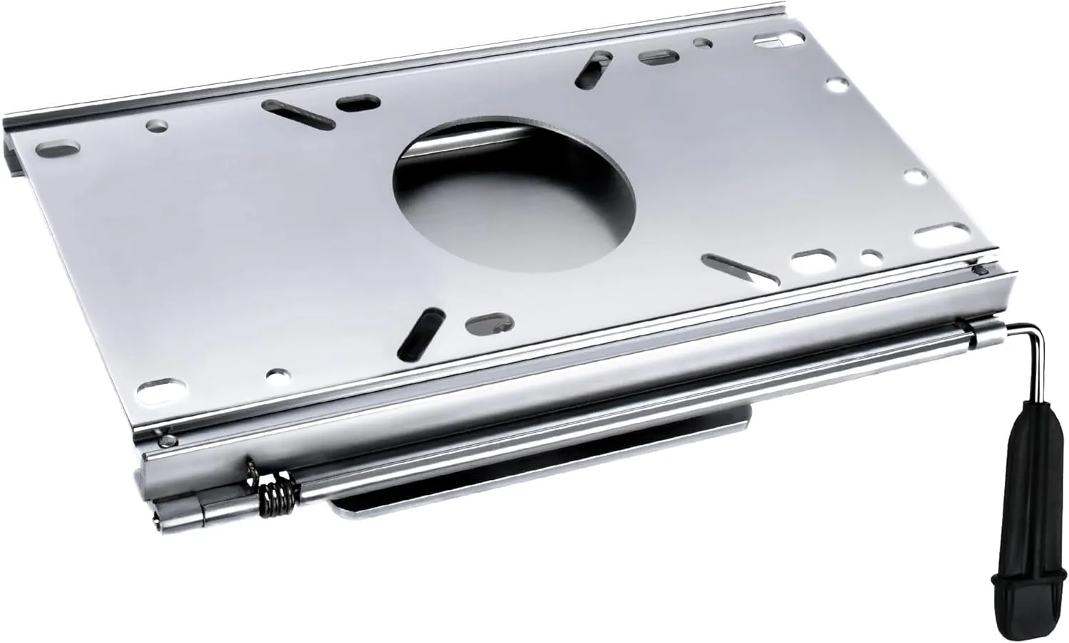 Aluminum Fore & AFT Boat Seat Slider,Fit 2 7/8-Inch Diameter Pedestal.
