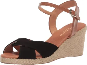 André Assous Women's Ellie Espadrille Wedge Sandal