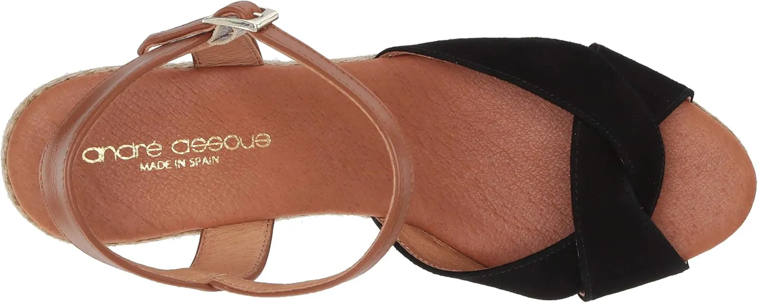 André Assous Women's Ellie Espadrille Wedge Sandal