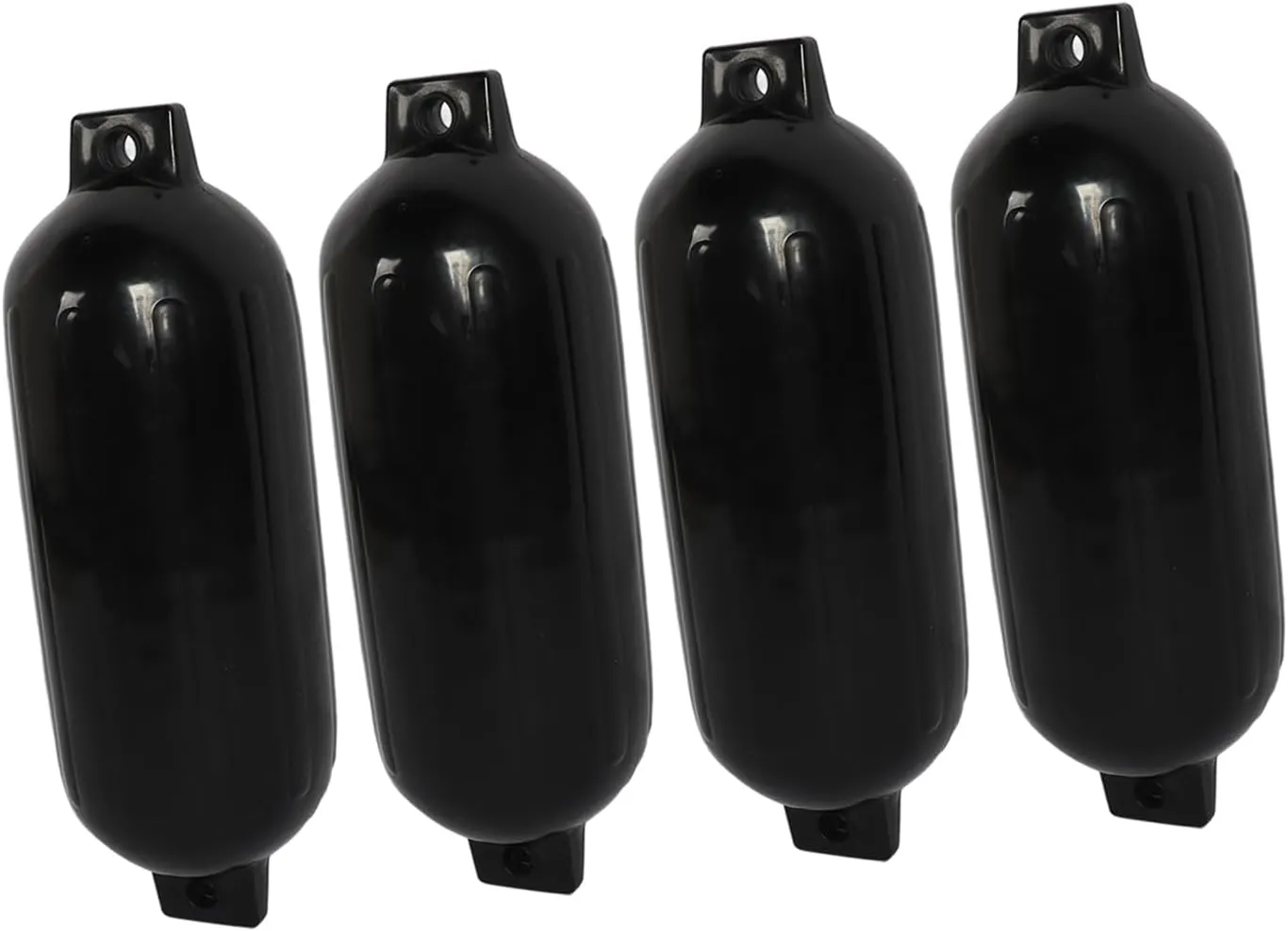 aqxreight Boat Bumpers Impact Rugged Black Buoy for Yachts Fishing Boats