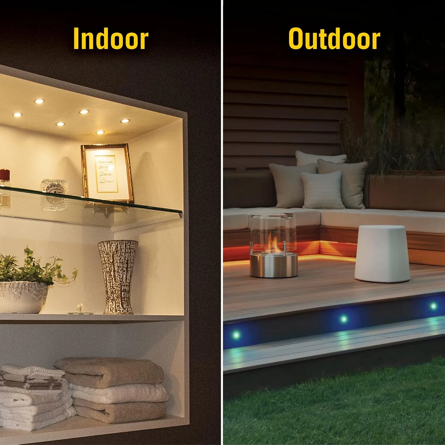Armacost Lighting Recessed Multi-Color RGB LED Lights 241125 (Series 1)