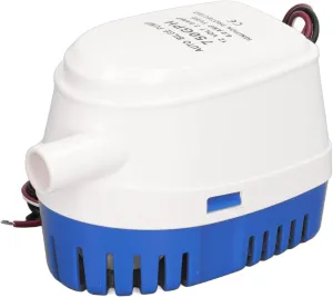 Automatic Bilge Pump Plastic Removable Filter Easy Cleaning Boat Water Pump Marine Yacht (750GPH)