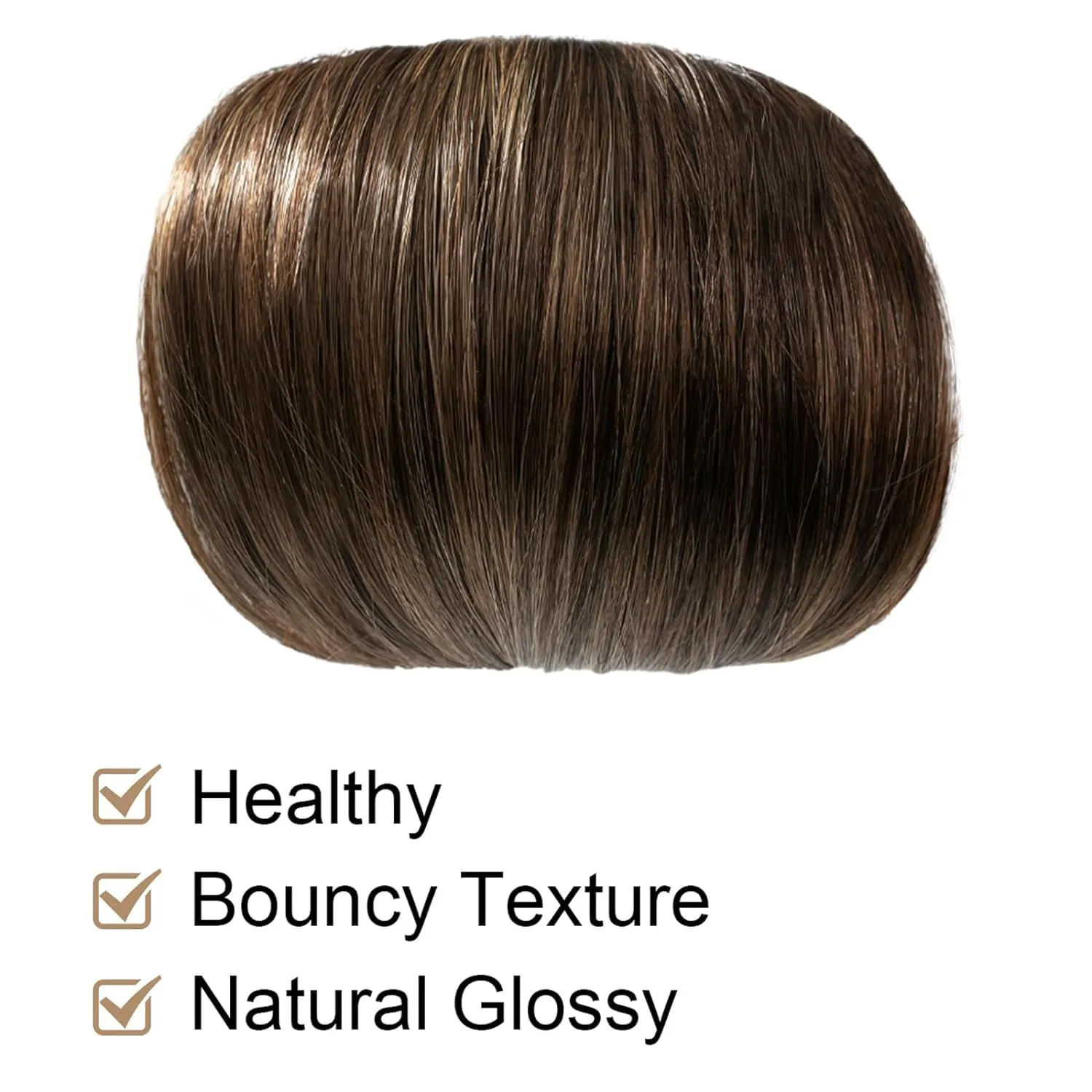 Balayage Human Hair Clip in Hair Extensions with Invisible PU Skin Weft Dark Brown Mixed Ash Brown Remy Hair Seamless Clip in Real Human Hair 30g 5pcs 16 Inch