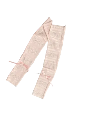 Ballerina Leg Warmer Footless Socks (Ballet Pink)