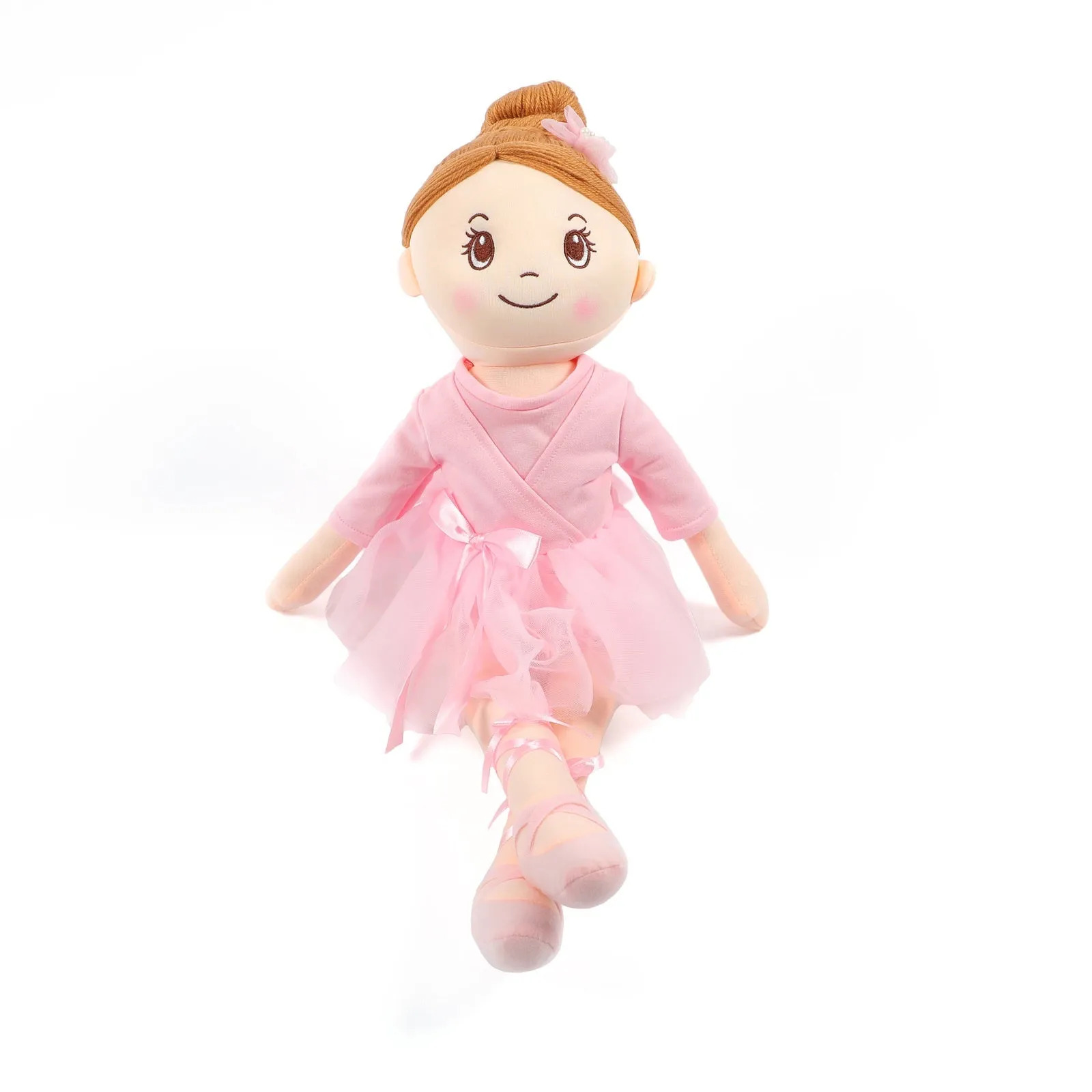 Ballerina Plush Doll - Pink