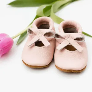 Ballet Bow Flat - Rose Blush