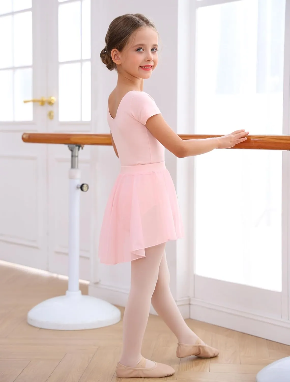 Ballet Leotards Skirt and Tights Combo for Girls Toddler Dance Classical Gymnastics Leotard Dresses Tutu