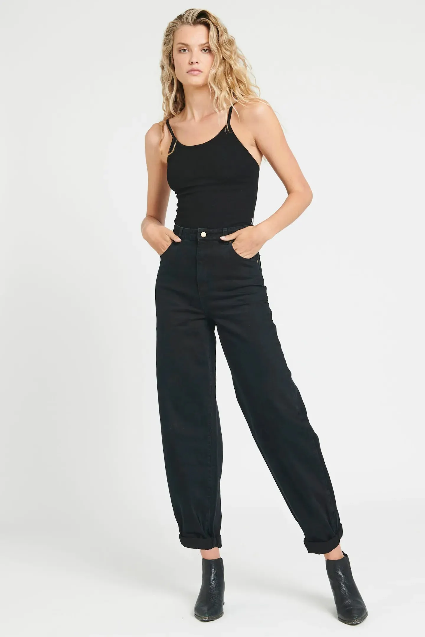 Ballet Rib Camisole - Black