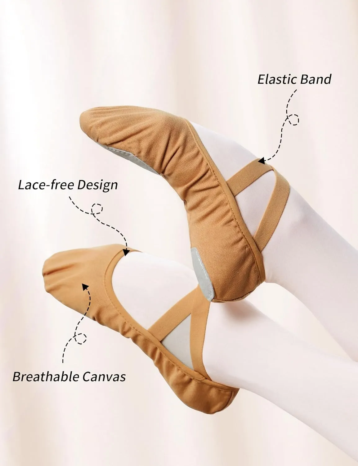 Ballet Shoes for Women, Women Ballet Slipper for Dance, Gymnastics