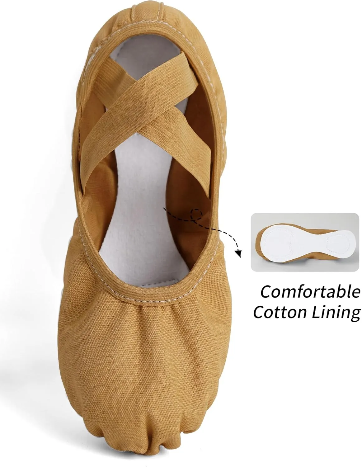 Ballet Shoes for Women, Women Ballet Slipper for Dance, Gymnastics