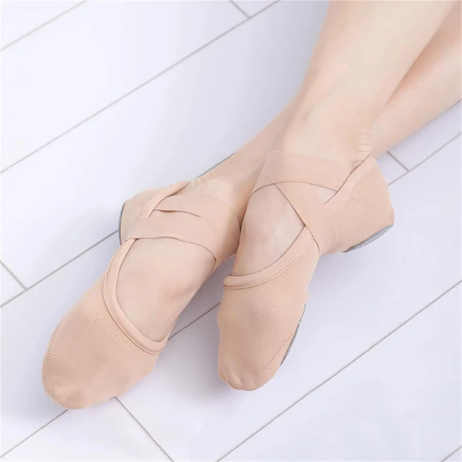 Ballet Shoes for Women Women Stretch Ballet Shoes Ballet Slippers Professional Elastic Ballet Dance Shoes Adult Women Yoga Gymnastics Dance Shoes(39)