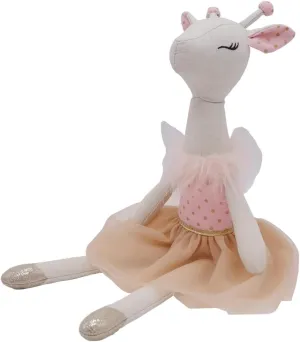 Ballet Unicorn & Ballet Giraffe Stuffed Animals, 15.7" &16.5"