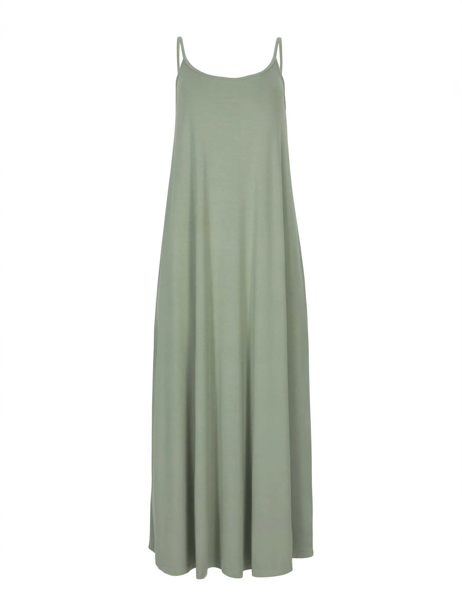 Bamboo Swing Maxi Dress - Eucalyptus