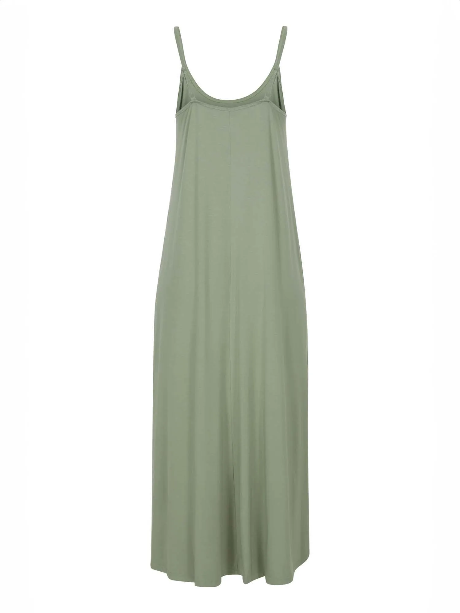 Bamboo Swing Maxi Dress - Eucalyptus