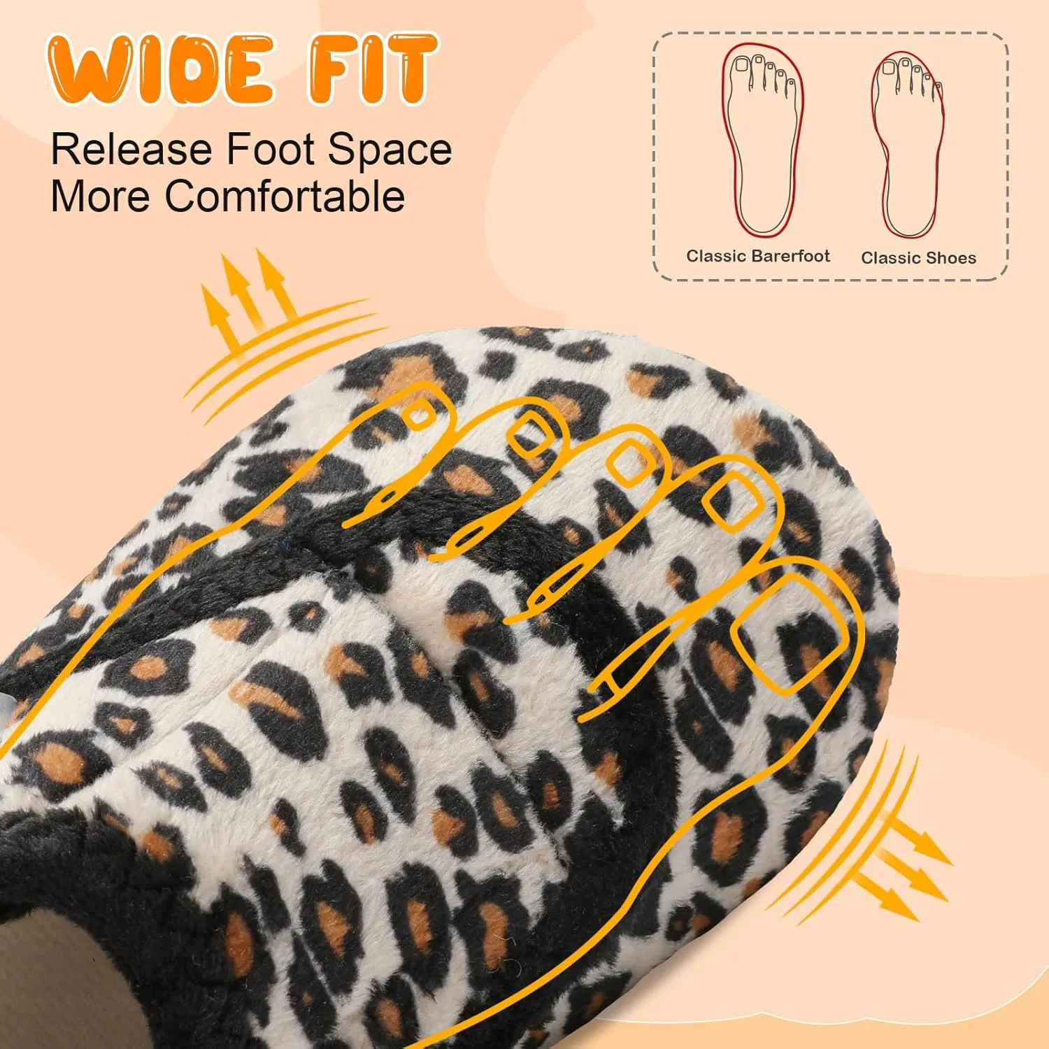 BARERUN Toddler Slippers Boys Girls House Shoes Warm Kids Slippers With Non-Slip Rubber Sole Fuzzy Cozy Walking Shoes Indoor/Outdoor