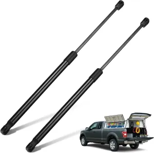 BDFHYK C16-08055 20inch 120lbs (533N) Gas Shocks Struts Lift Support for are ATC Leer Camper Shell Awning Snugtop Topper Canopy Truck Cap Pickup Window RV Door or Toolbox Lid etc, Set of 2
