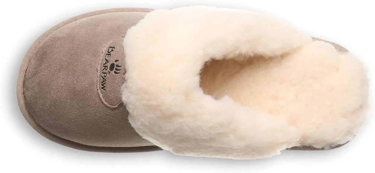 BEARPAW Women's Effie Vegan Slipper | Comfortable & Light-Weight Slippers