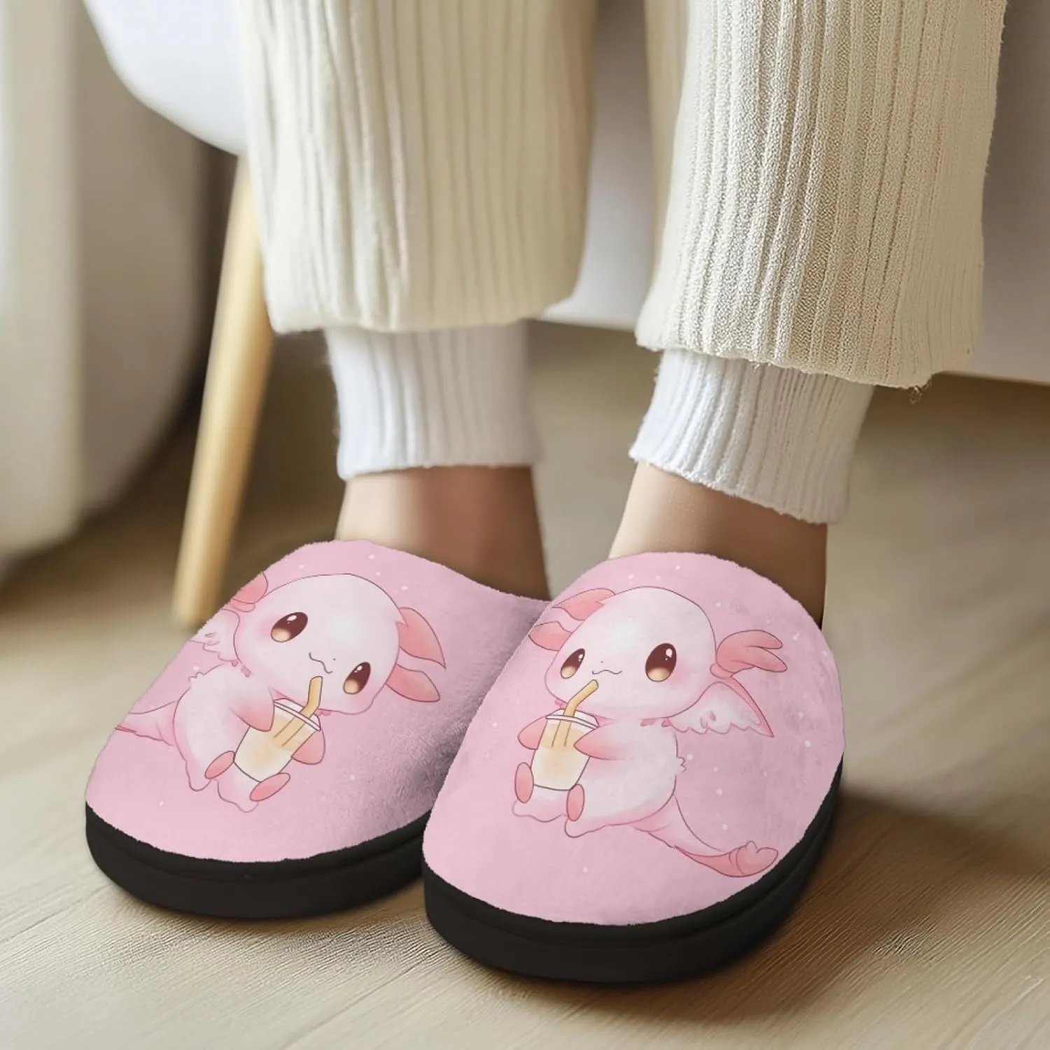 Bedroom Slippers for Adults Women House Slippers for Men