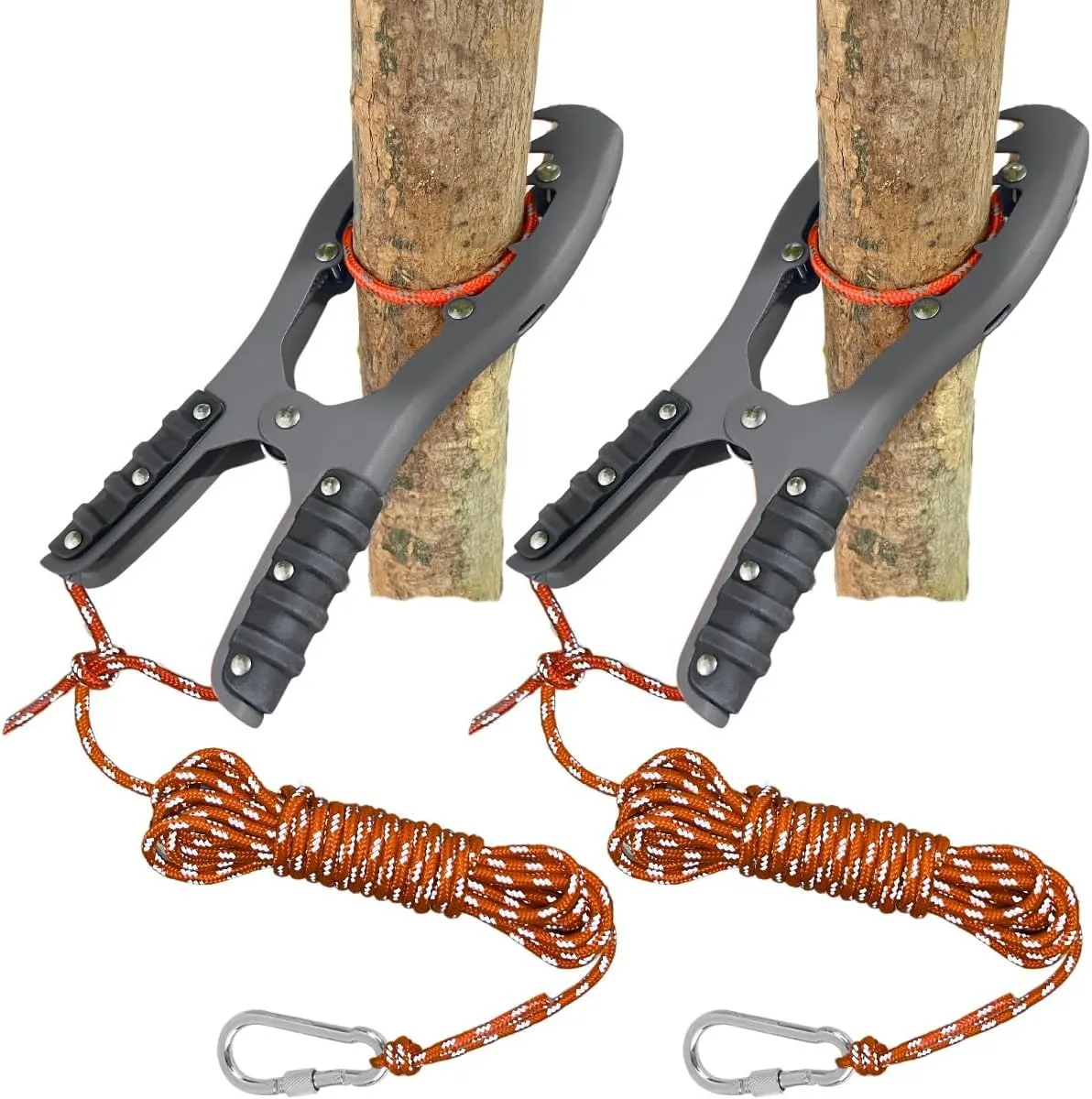 BeGrit Kayak Brush Gripper Canoe Anchor Grip with 20ft Paracord Brush Clamp Anchor Kayak Accessories for Fishing Boating Camping