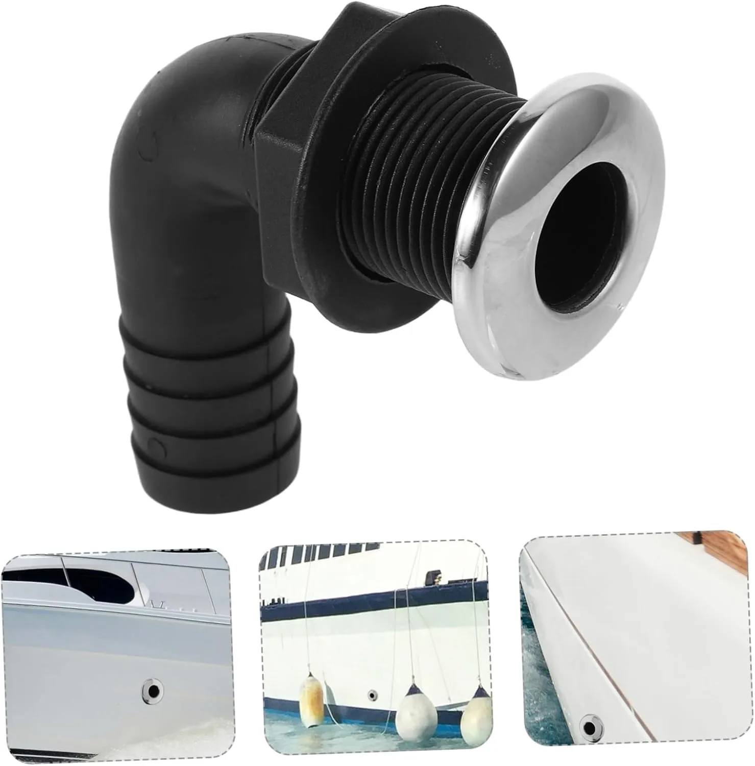 BESPORTBLE Marine Outlet Pipe Hull Universal Derailleur Plug Plug Hull Extension Hose Marine Hull Filling Hose Air