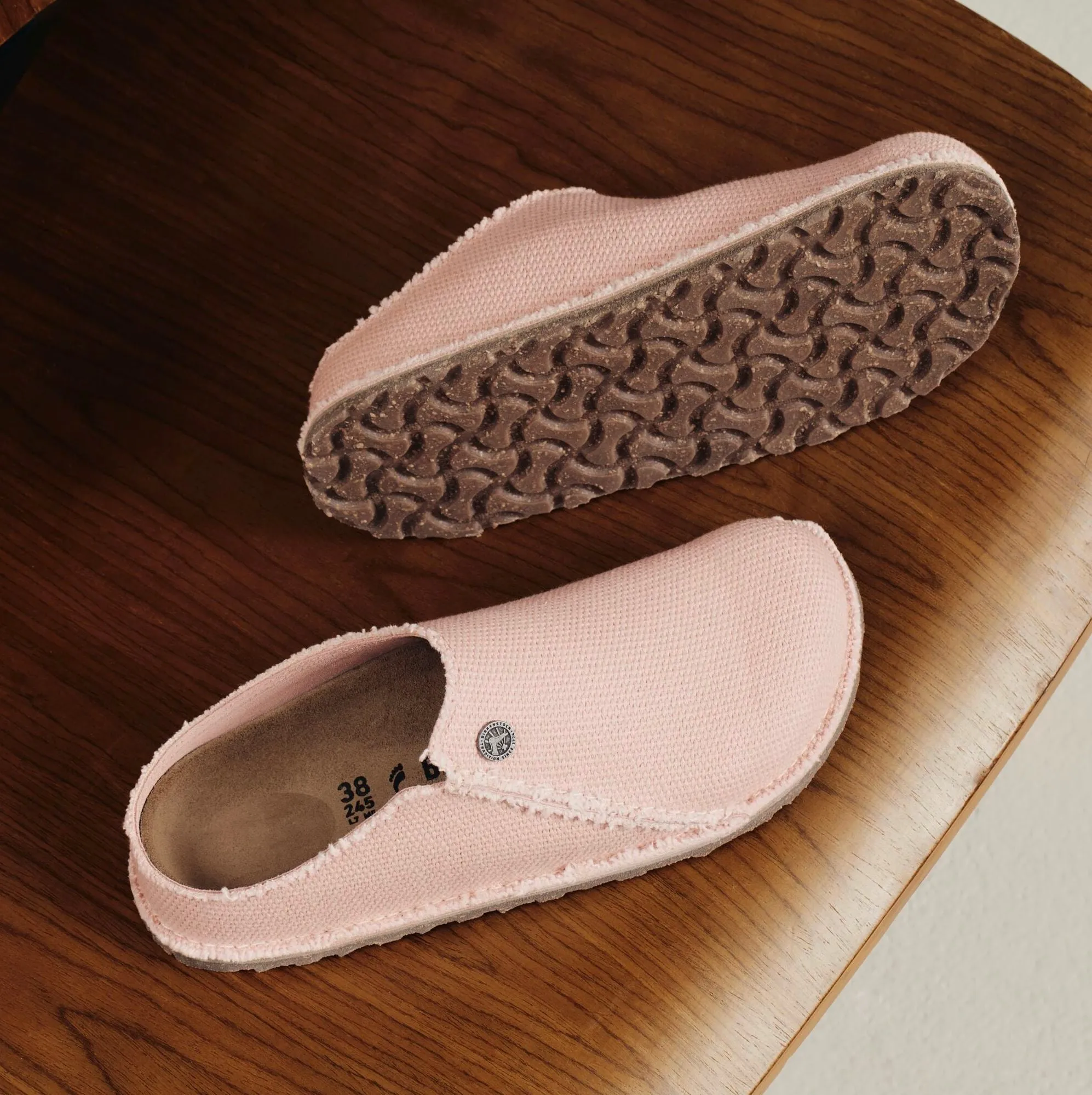 Birkenstock Zermatt 365 soft pink canvas