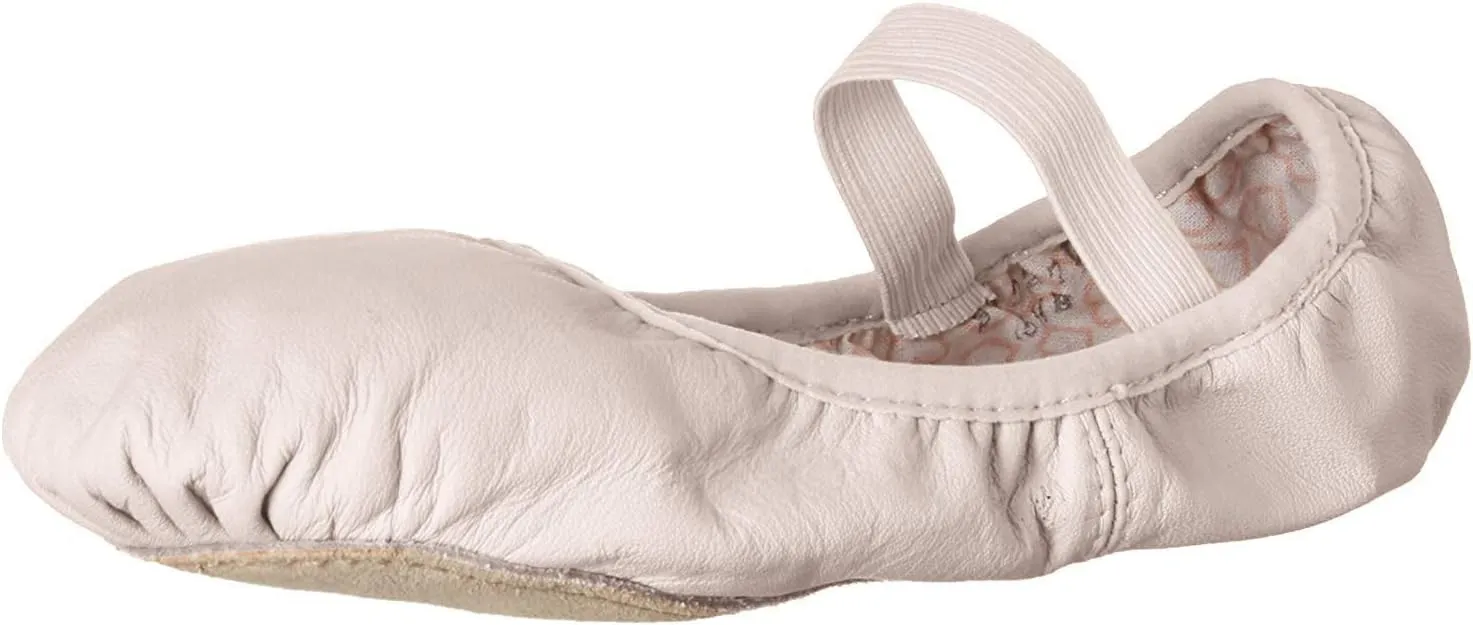 Bloch Child Ballet Shoes Toddler Shoes, Girls Shoes, High Durability Soft Leather Upper, Flexibility Full Suede Outsole, Pre-Sewn Elastic, 9 Narrow