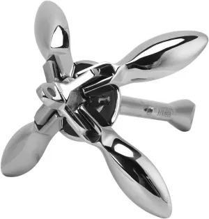 Boat Anchor, Stainless Steel Kayak Anchor, Folding Paddle Board Anchor Kit Kayak Accessories for Kayaks, Boats, Canoes
